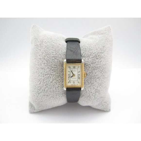 Women Pedre Hand Wind Analog 14mm Tank Roman Numerals Watch (H877) - Picture 5 of 9